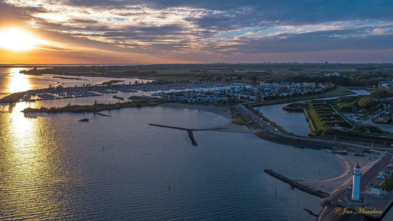 Beach Bungalow Hellevoetsluis Dış mekan fotoğraf